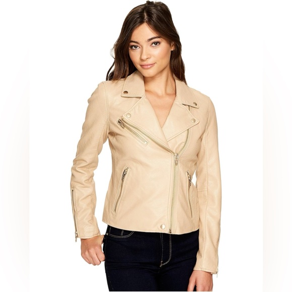 BLANKNYC Faux Leather Moto Jacket - size Medium - Picture 2 of 7